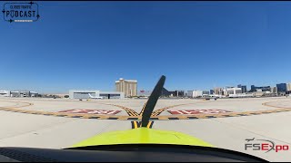 Flying The Cirrus to Las Vegas (KLAS Harry Reid) - FlightSim Expo 2024