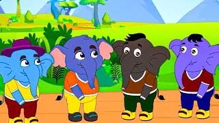 Ek Mota Hathi Ghumne Gaya ~ एक मोटा हाथी | Hindi Nursery Rhymes For Kids | Kids And Baby Song