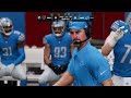Bears vs Lions Simulation (Madden 24 Free Agency Rosters)