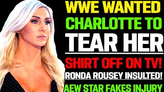 WWE News! Roman Reigns WWE TV Schedule! WWE’s Pitch for Charlotte! AEW Star Fakes Injury! AEW News