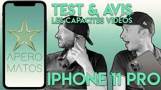 TEST & AVIS iPHONE 11 PRO les capacités vidéos - MATOS