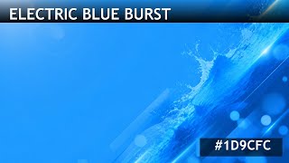 The Color Electric Blue Burst (#1D9CFC) — Color Psychology & Design