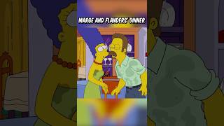 Marge and Flanders' Dinner