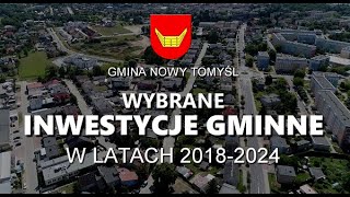 Wybrane inwestycje gminne w latach 2018 - 2024