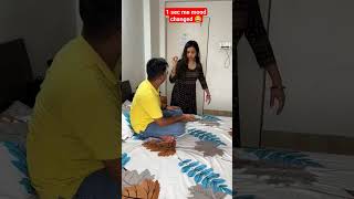 1 sec me mood changed #punita_life #funny #prank_on_wife #funny_video #entertainment #couplegoals