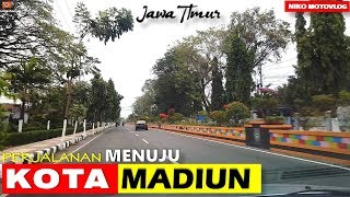 Kota MADIUN - Perjalanan dari TOL menuju kota MADIUN..Jalannya BAGUS rek!!