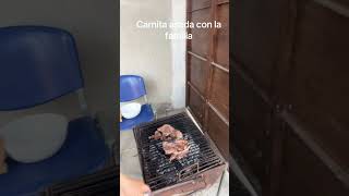 Hoy carnita asada con la familia…