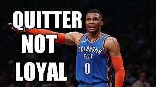 THUNDER FAN REACTS TO RUSSELL WESTBROOK TRADE TO HOUSTON ROCKETS