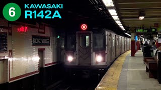 NYC Subway: R142A running temporarily on the 6 line in 2024! Rare catch (1/21/24)