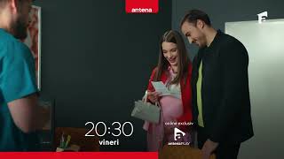 Vezi cum continuă povestea dintre Victor și Eva, mâine de la 20.30 pe Antena 1 și AntenaPLAY! ✨😱