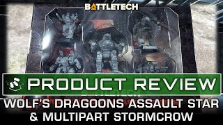 Wolf's Dragoons Assault Star \u0026 Multipart Stormcrow Review! | Wave 2 Deep Dive | Clan Invasion