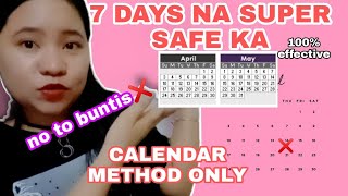 MABISANG PARAAN HINDI KA MABUNTIS:SUPER SAFE DAYS|| family planning| dianalyn