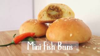 Sri Lankan Style Mini Fish Buns| මාළු පාන්| Maalu Paan