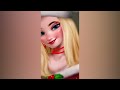 elsa anna frozen glow up christmas 2025 – transformacja księżniczek disneya