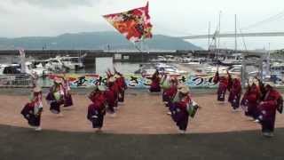 華鹿　～2013神戸よさこいまつり・2日目(マリンピア神戸)