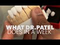 What Dr. Tejas Patel Does In A WEEK #weeklyrecap #cosmeticdentistry