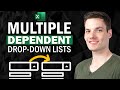 Dependent Drop Down List in Excel Tutorial