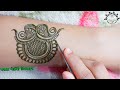 Simple Beautiful Back Hand Mehndi Design | Stylish Arabic Mehndi Design | Mamta Mehndi Design