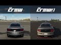 The Crew vs The Crew 2 - 2015 Ford Mustang GT - Sound Comparison