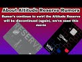 US Bank Altitude Reserve Rumors | Seen This Before