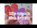 Xếp Origami Trái Tim | Valentine Handmade Card | Thu Sagi