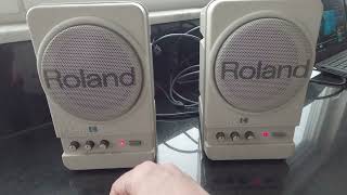 Roland MA-12C Speaker - volume control problem