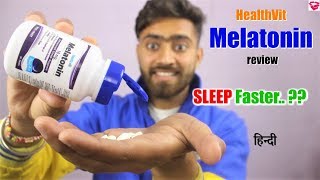 Sleep Faster using Melatonin | HealthVit Melatonin review | QualityMantra