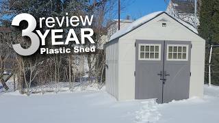 Plastic Shed Review (AFTER 3 YEARS) - SUNCAST Resin Shed - is it worth buying a plastic shed?