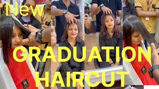 Reverse Graduation  Haircut !!  Reverse Graduation cutting!  YouTube haircut tutorial !!