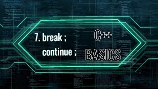 Master C++ Programming in Sinhala: 07 Unveiling the Power of Break & Continue