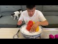 如何製作巨大彩色剉冰！how to make giant colorful cut ice