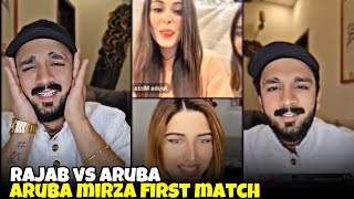 Rajab Vs Arouba Live Tiktok Match | Aruba Mirza In Reality Show Tamasha Season 2 On ARY Digital