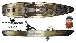 Bonafide P127  Pedal Drive Kayak Overview