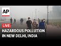 LIVE: Pollution in India's capital city hits 50 times the safe limit