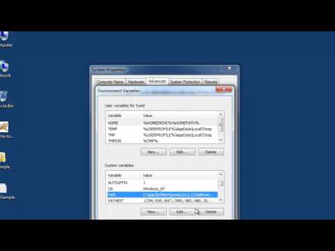 Setting Path and Classpath for Java in Windows 7 Setting Path and Classpath for Java in Windows 7