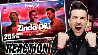 FIRST TIME hearing Zinda Dili - Arijit Singh | Salim Sulaiman | Bhoomi 2020 (REACTION!!!)