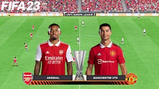FIFA 23 | Arsenal vs Manchester United - UEFA Europa League UEL - PS5 Full Gameplay