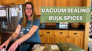 Storing Bulk Spices Using a Jar Sealer Attachment \u0026 Troubleshooting