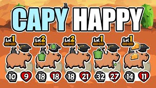 Full Capybara Team Lets the Good Times Roll - Super Auto Pets