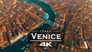 Venice , Italy 🇮🇹- by drone [4K]