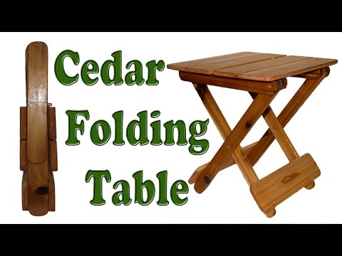 DIY Woodworking How To Make A Folding Table DIY Woodworking How To Make A Folding Table