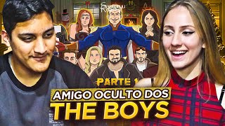 REACT - O AMIGO OCULTO DOS THE BOYS COM OS 7 (PARTE 1)