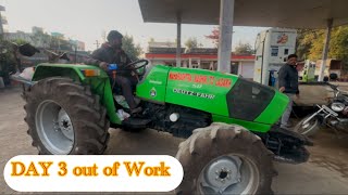 🚜Day 3 Out off work 🫣इतना डिझेल फुक दिया ट्रॅक्टर ने क्या ही बोले😢​⁠