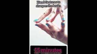 Sharpen your brain by doing these 3 hand gestures | How do you activate your brain by hand mudras