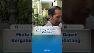 Minta Restu Gibran Dapat Bergabung, Jokowi Didatangi Kader Golkar