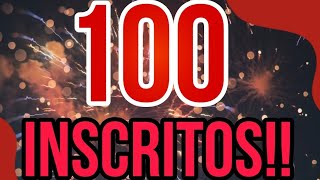 EU BATI 100 INSCRITOS ( AGRADECIMENTO )