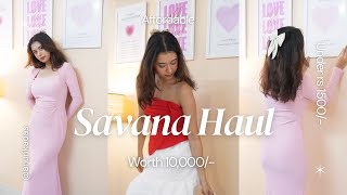 Savana Haul | Valentine's, Pinteresty Edition | Worth Rs 10k |