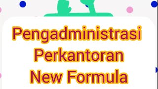 Pengadministrasi Perkantoran New Soal PPPK Teknis 2024 Tahap 1,2 Hight Ratte