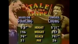 Marlon Starling vs. Young Kil Jung