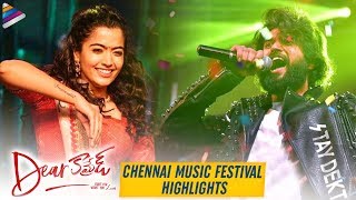 Dear Comrade Chennai Music Festival HIGHLIGHTS | Vijay Deverakonda | Rashmika Mandanna